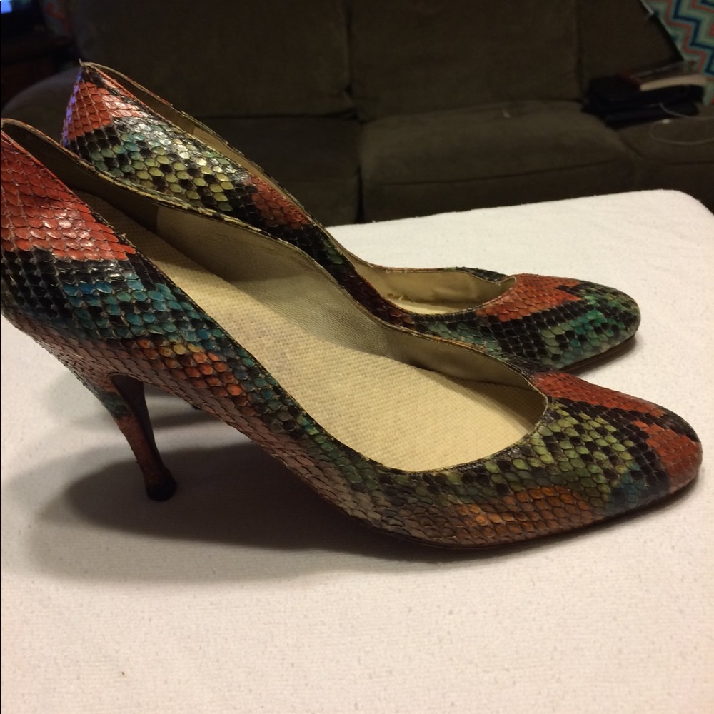 Colorful Python Pump! Gorgeous! - image 1